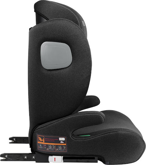 Kikka Boo i-Track Детско Столче за Кола i-Размер с Isofix Черно 15-36 кг