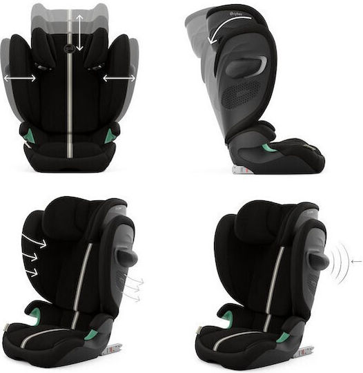 Solution G2 Plus Car Seat i-Size with Isofix Black 15-50 kg 524000661