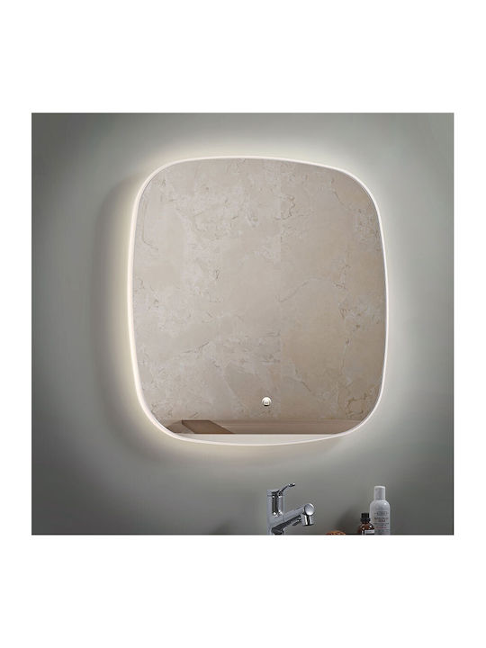 Luminor Καθρέπτης Μπάνιου από Πλαστικό 70x70cm