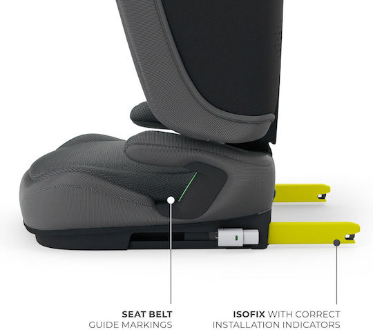 Kinderkraft Unity 2 Καθισματάκι Αυτοκινήτου High-back Booster i-Size με Isofix Grey
