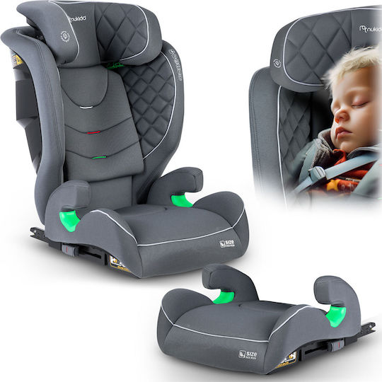 Nukido Louis Καθισματάκι Αυτοκινήτου i-Size με Isofix Gray 15-36 kg
