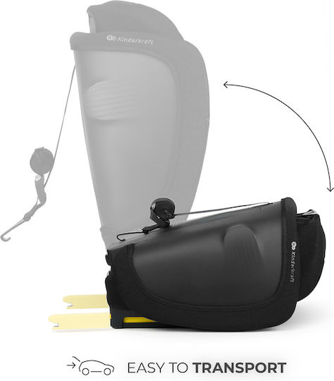 Kinderkraft Fix2go Καθισματάκι Αυτοκινήτου i-Size με Isofix Black