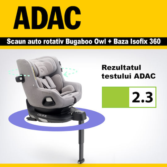 Bugaboo Owl Baby Car Seat i-Size with Isofix Black