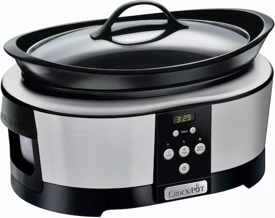 Crock-Pot SCCPBPP605 Мултикукър 250W с Капацитет 5.7лт Сребрист