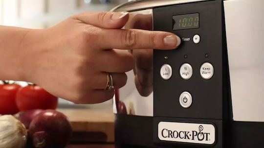Crock-Pot SCCPBPP605 Мултикукър 250W с Капацитет 5.7лт Сребрист