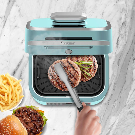 Turbotronic Πολυμάγειρας 1800W με Χωρητικότητα 6.5lt Μπλε