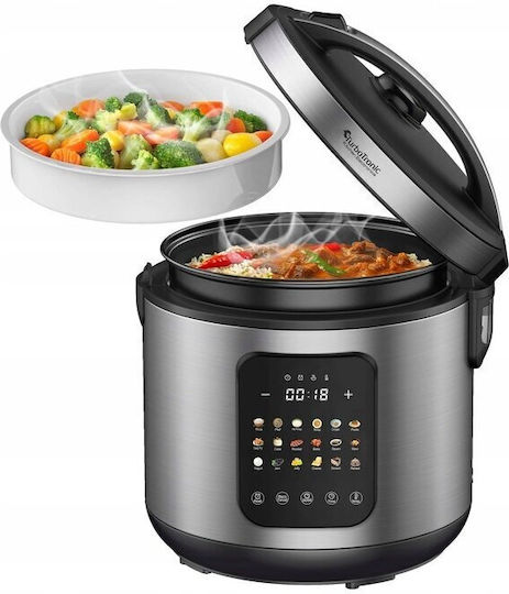 Turbotronic Multifunktionskocher 860W mit Kapazität 5Es Silber