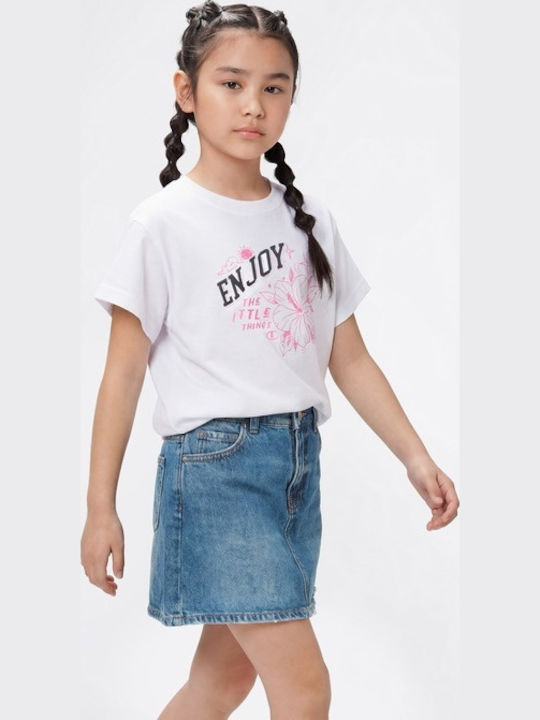 Kinderoberteile T-Shirts Weiß