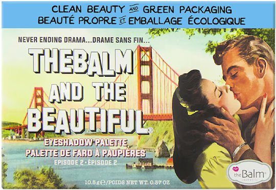 theBalm The Balm and The Beautiful Eyeshadow Palette Palette with Eye Shadows in Pressed Powder Form 10.5gr
