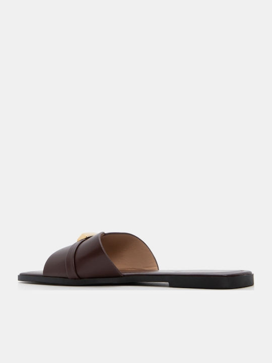 Women's Flat Sandals Brown
