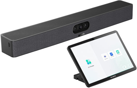 Yealink Teams Room System Android Byod & Screen Sharing Support & Touch Console Meetingbar A25-031