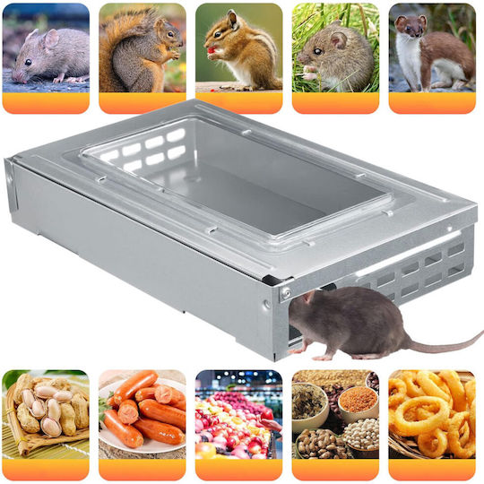 Metal Animal Traps 26x16x4.5cm ZD1TRA3QWSUSE01