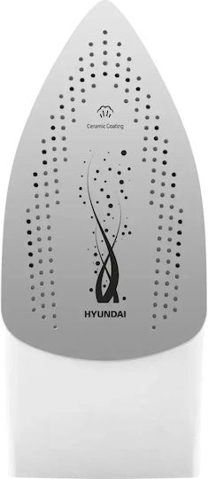Hyundai Steam Iron 2200W with Ceramic Plate and Continuous Steam Supply 120g/min