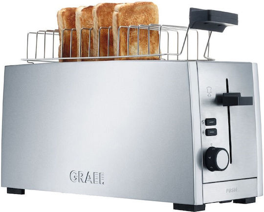 Graef Тостер Двуместна 1380W Сив