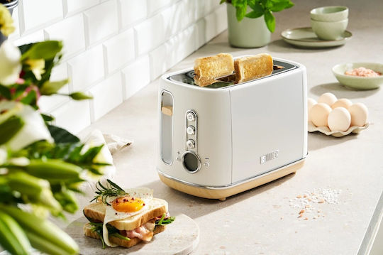 Haden Φρυγανιέρα 2 Θέσεων 815W Λευκή