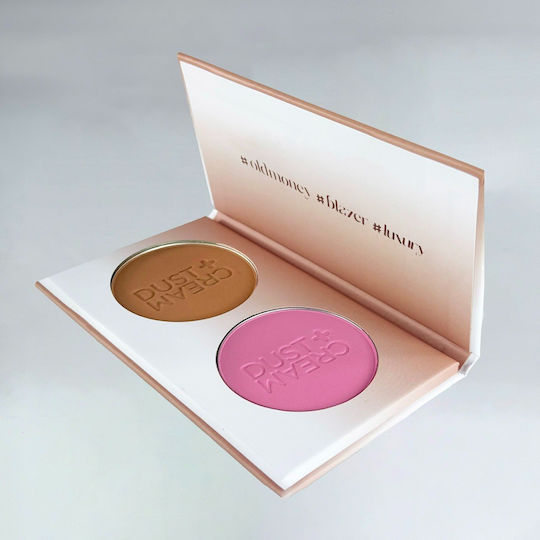 Dust+Cream Dust+Cream Rouge & Blush Palette mit Schattenfarben