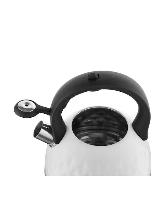 Botti Τσαγιέρα Αλουμινίου Λευκή 2500ml