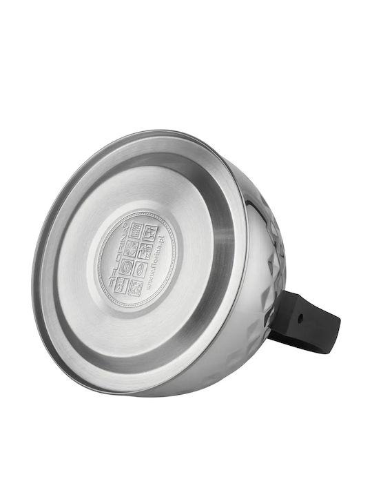 Florina Τσαγιέρα Ανοξείδωτη Γκρι 2500ml