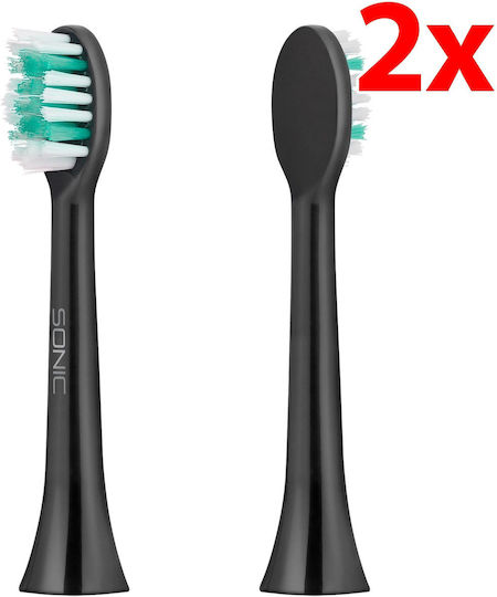 Teesa Sonic Ersatzteile für Black TSA8017 2 Stück