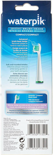 Waterpik Sensonic SRSB-3W Replacement Heads for Electric Toothbrushes 3pcs