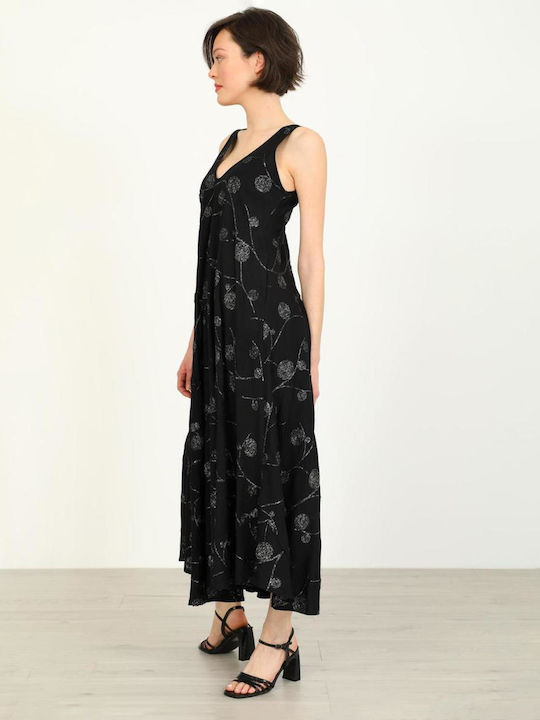 Summer Midi Dress Black