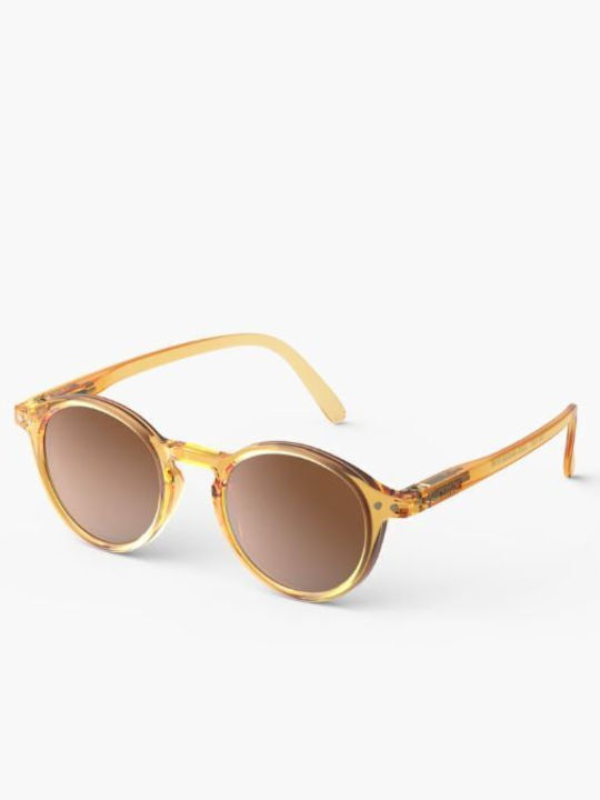 Izipizi Oval Kids Sunglasses with Polarized Mirror Lens Brown for 3-5 Years