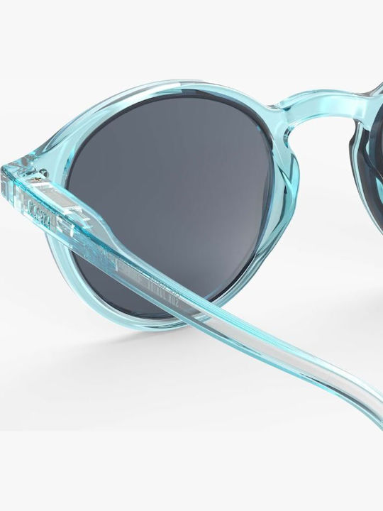 Izipizi Oval Kids Sunglasses with Polarized Mirror Lens Blue for 7-11 Years