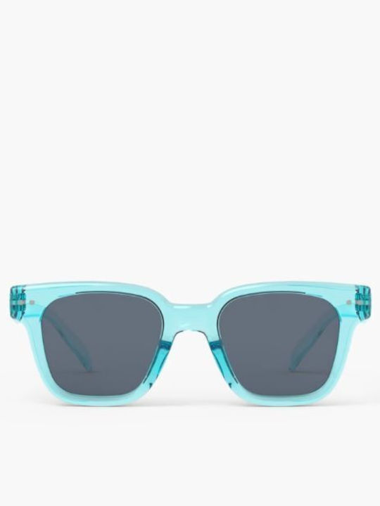Izipizi Square Kids Sunglasses with Blue Mirror Lens for 7-11 Years