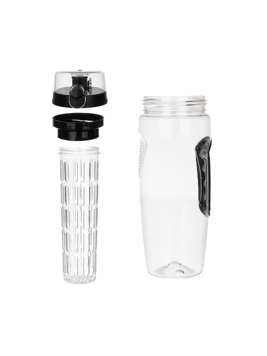 Παγούρι Πλαστικό 1000ml Διάφανο