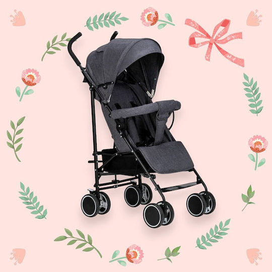 FreeOn Simple Umbrella Stroller Suitable from 6+ Months Gray 6.4kg