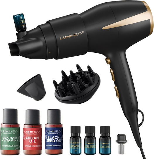Silken Flow Hair Dryer Lumineo Serum Set