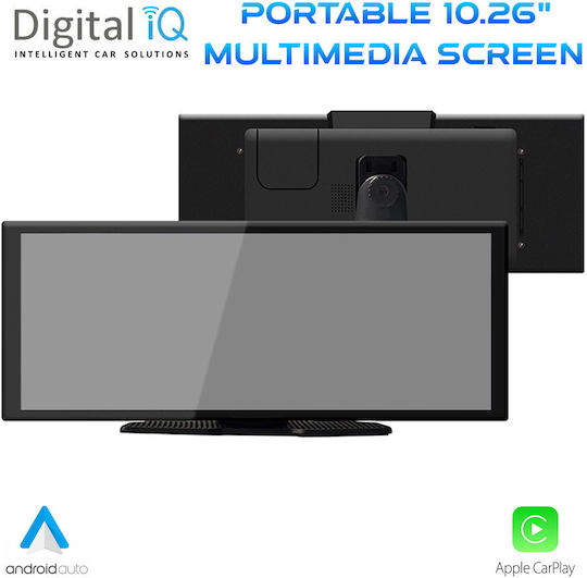 Digital Iq Pna 9950_cpaa 10.26inc Portable Dvr Multimedia Carplay & Android Auto Youtube-nteflix