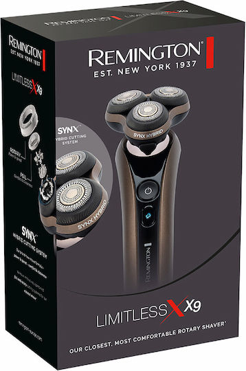 Remington XR1795 Περιστρεφόμενη Ξυριστική Μηχανή Προσώπου Επαναφορτιζόμενη