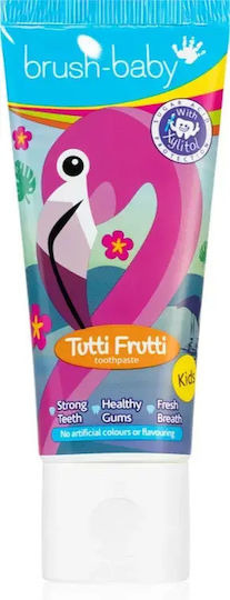 Brush Baby Pastă De Dinți Pentru Copii 3+ Ani Cu Aromă Tutti Frutti 50ml