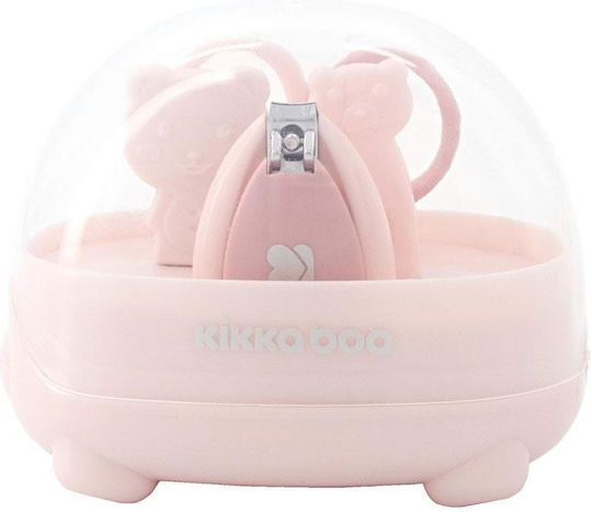Kikka Boo Baby Nail Care Set Bear Pink 4pcs