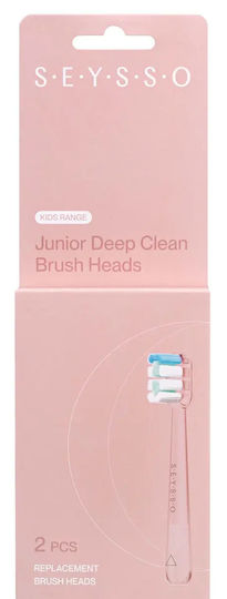Seysso Electric Toothbrush Heads 2 Pieces for 3+ Years