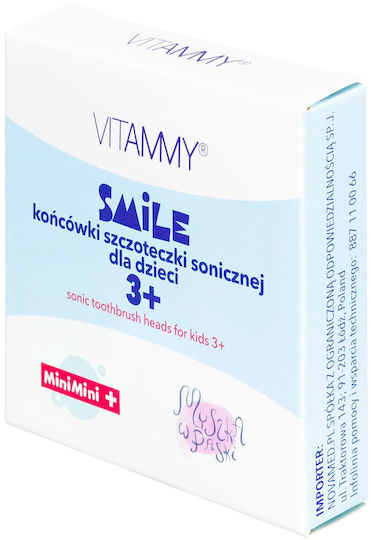 Vitammy Vitammy Replacement Heads for Electric Toothbrush 4 Pieces for 3+ Years