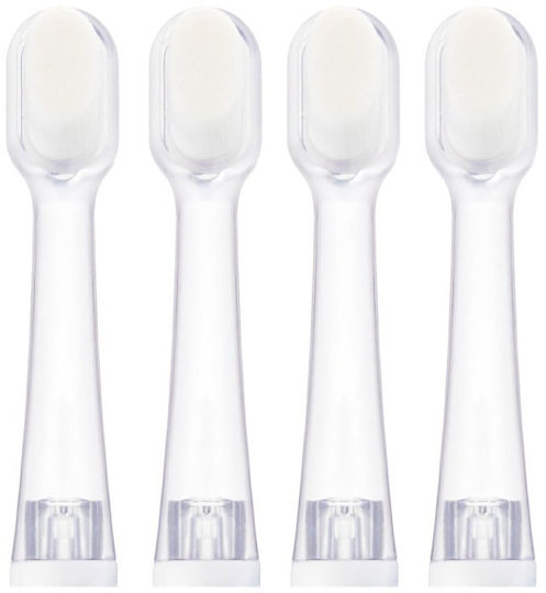 Vitammy Vitammy Ersatzköpfe Für Elektrische Kinderzahnbürsten Bunny 4 Stück Für 0 Monate+