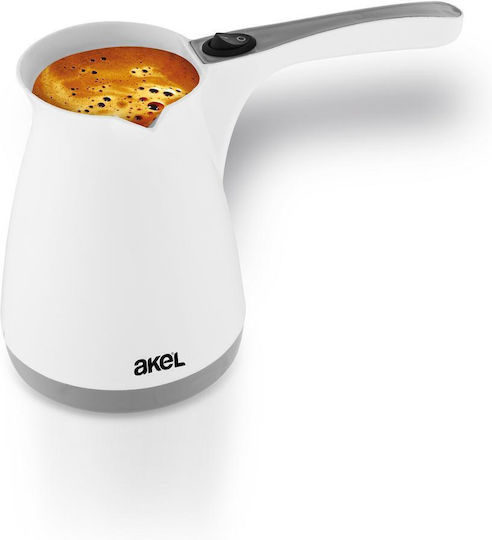 Electric Greek Coffee Pot 600W with Capacity 500ml White