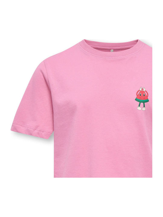 Παιδικό T-shirt Ροζ