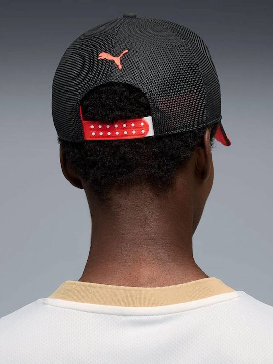 026893-01 Puma F1 Racing Trucker Cap Black Color