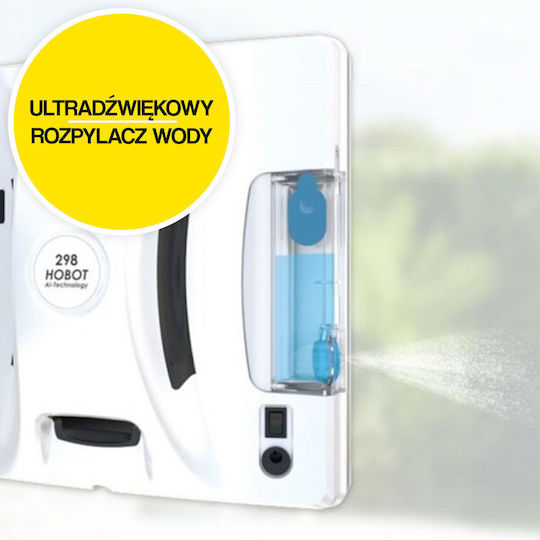 Hobot 298 Electric Robot Window Cleaner 72W White
