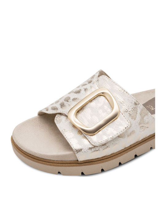 Anatomische Damenplattformen Beige