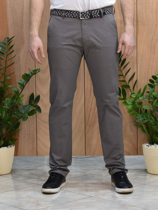 Trousers in Slim Fit Gray