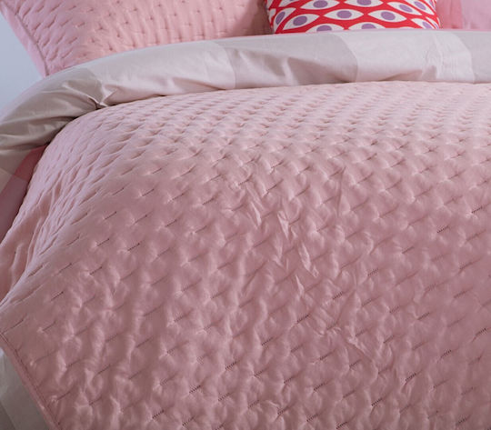 Nef-Nef Homeware Adelle Super Double Pink 230x240cm