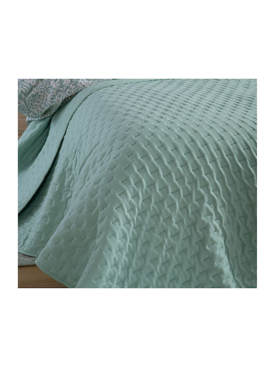 Nef-Nef Homeware Adelle Coverlet Semi-Double Microfiber Green 180x240cm