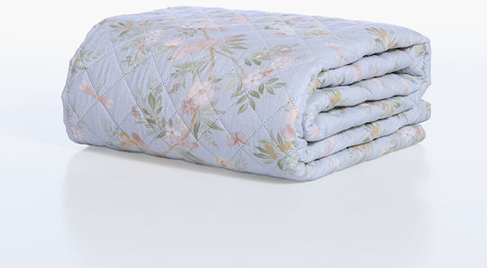 Nef-Nef Homeware Dreamel Шалтета Полу-двойно Микрофибър Син 180x240см