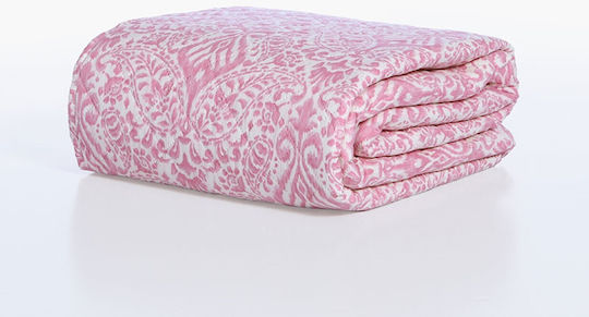 Nef-Nef Homeware Jetrix Cuvertură Pat Dublu Microfibra Violet 230x240cm