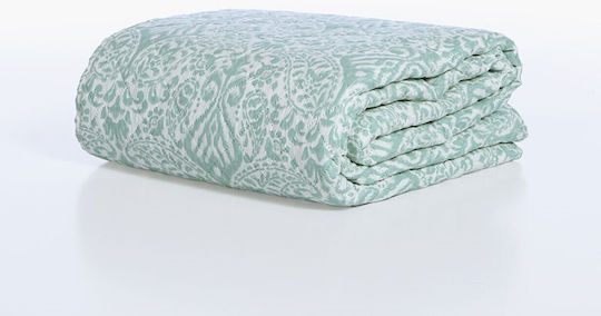 Nef-Nef Homeware Jetrix Κουβερλί Υπέρδιπλο Microfiber Green 230x240cm