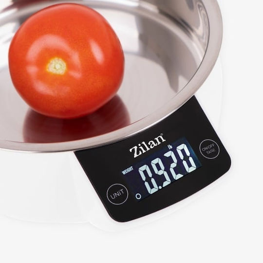 Ψηφιακή Ζυγαριά Κουζίνας με Κάδο έως 5kg Γκρι